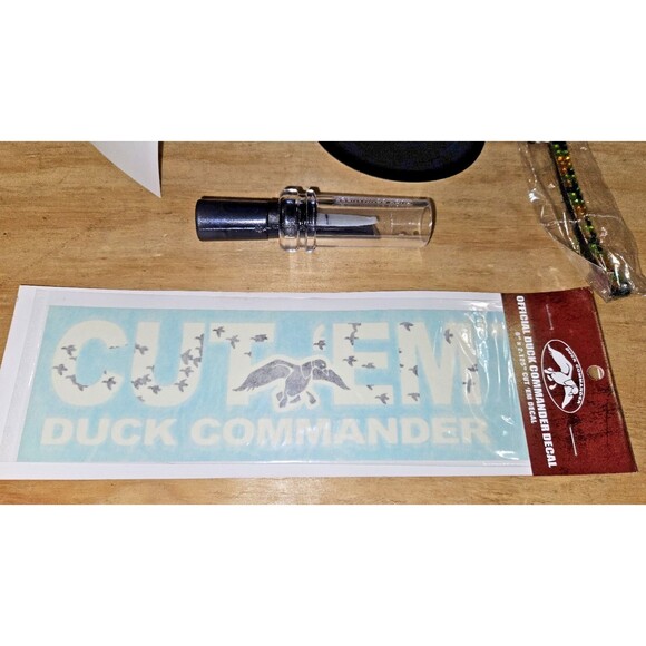 NEW DUCK COMMANDER Call Cut-Down hat 3 decal sticker keychain combo pack cap - Picture 4 of 8